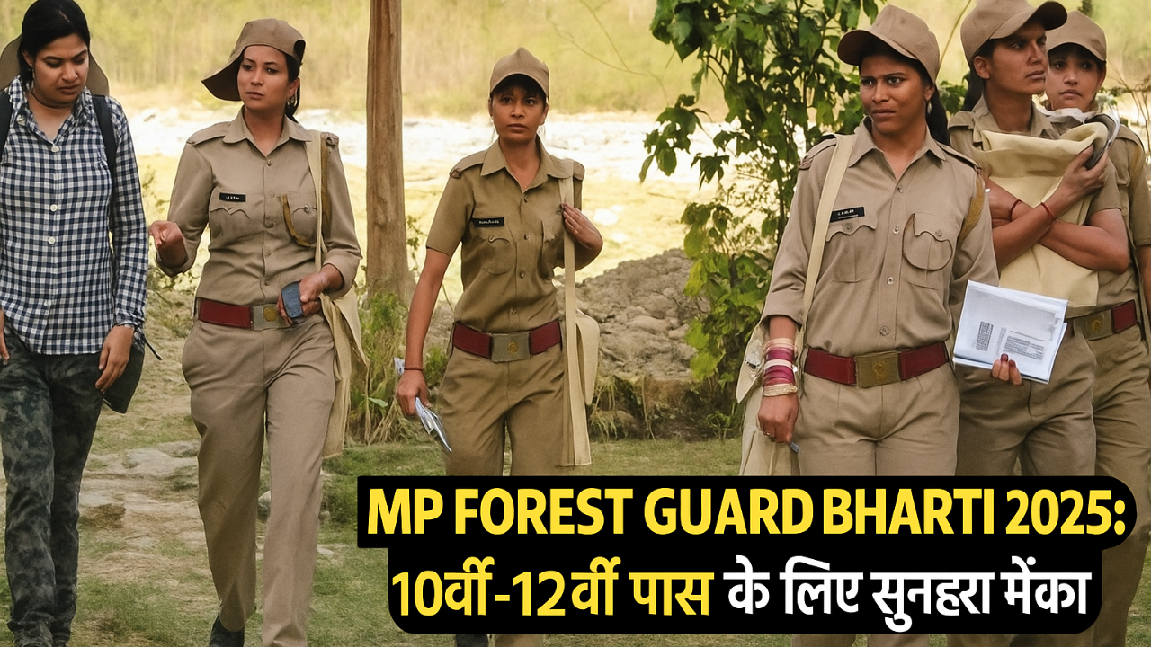 MP Forest Guard Bharti 2025