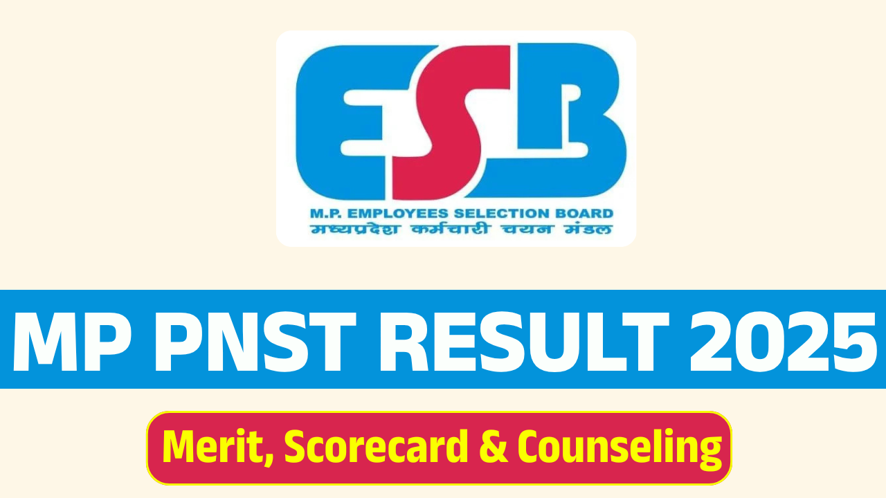MP PNST Result 2025
